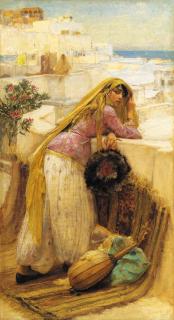 Frederick Arthur Bridgman - On the Terrace