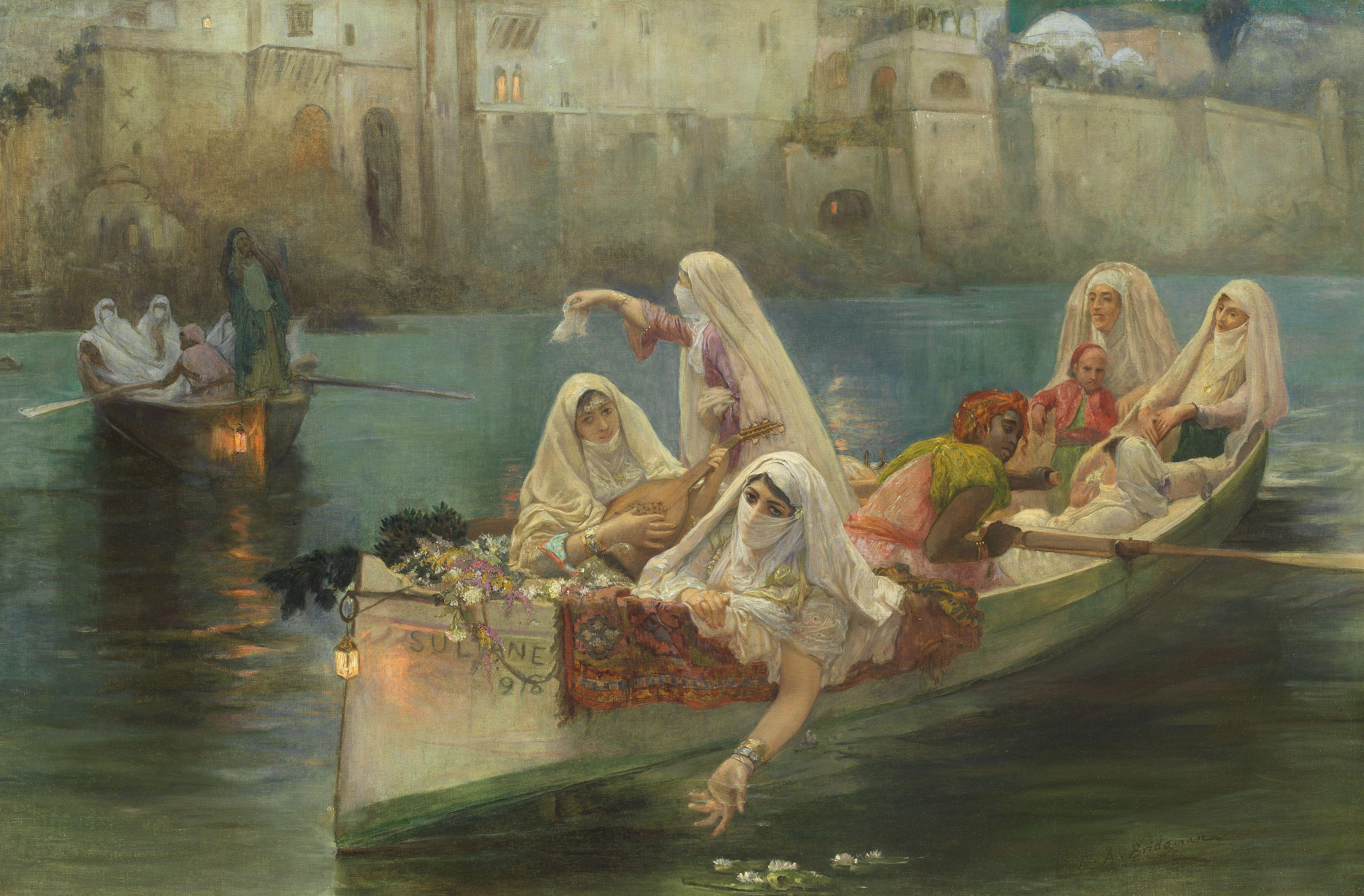 Frederick Arthur Bridgman - Return from the festival, Algiers