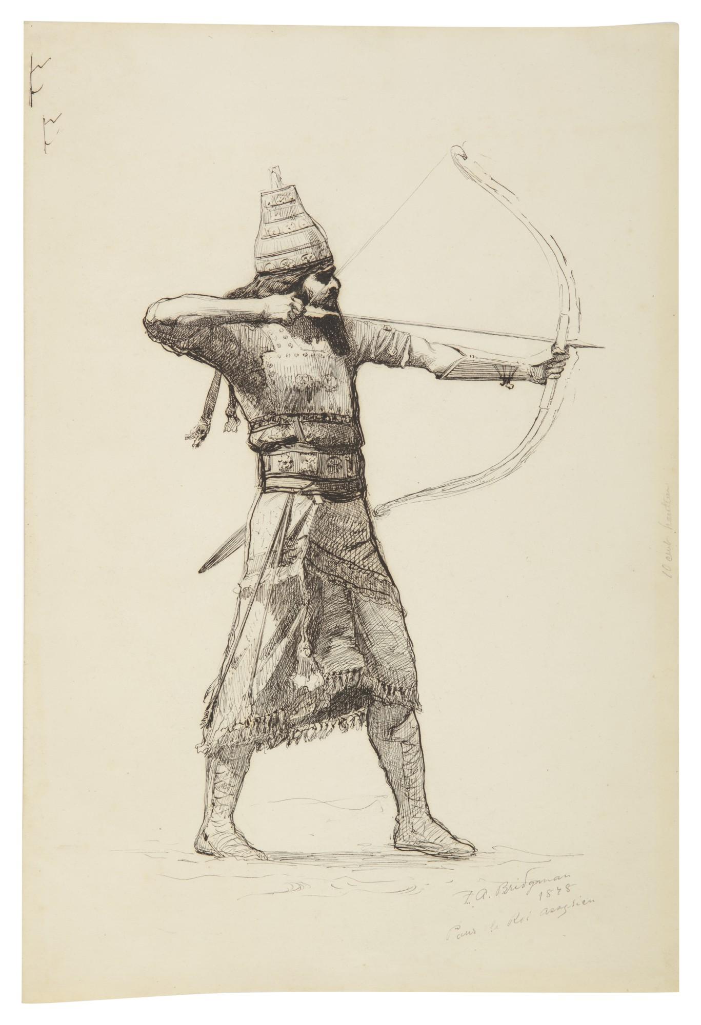 Frederick Arthur Bridgman - Study For \