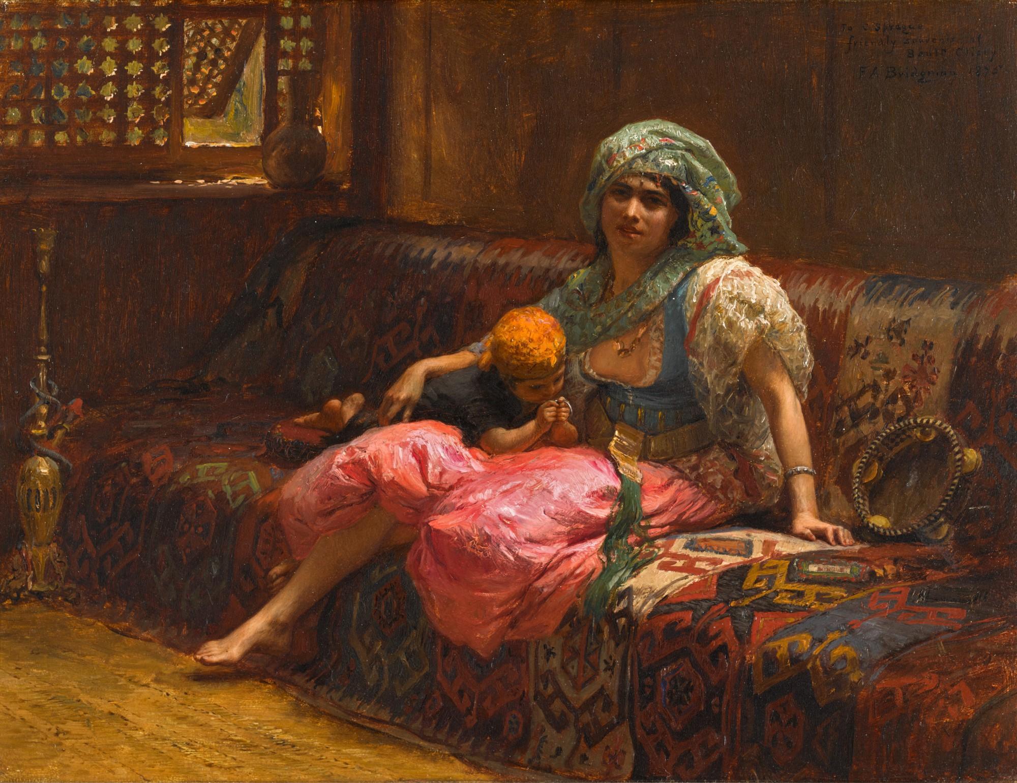 Frederick Arthur Bridgman - Tender Moments
