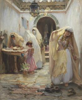Frederick Arthur Bridgman - Women at the Fountain