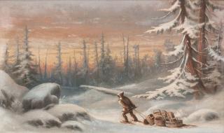 Frederick Arthur Verner - Going To Market, Muskoka