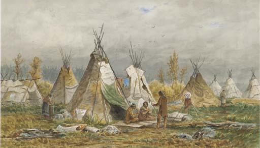 Frederick Arthur Verner - Indian Camp