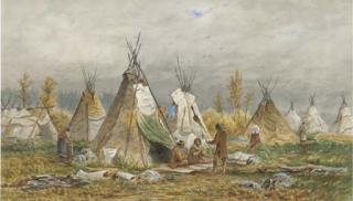 Frederick Arthur Verner - Indian Camp