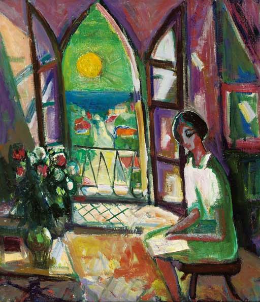 Frederick B. Serger - A summer day in Beaulieu