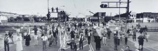 Frederick Brenner - Citizens Protesting Anti-Semitic Acts, Billings, Mt, 1994