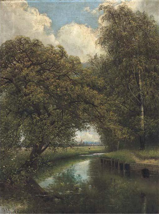Frederick Buckstone - Near the Mill, Catford, Kent