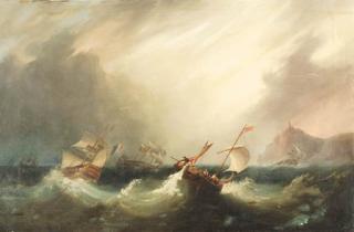 Frederick Calvert - The end of the storm