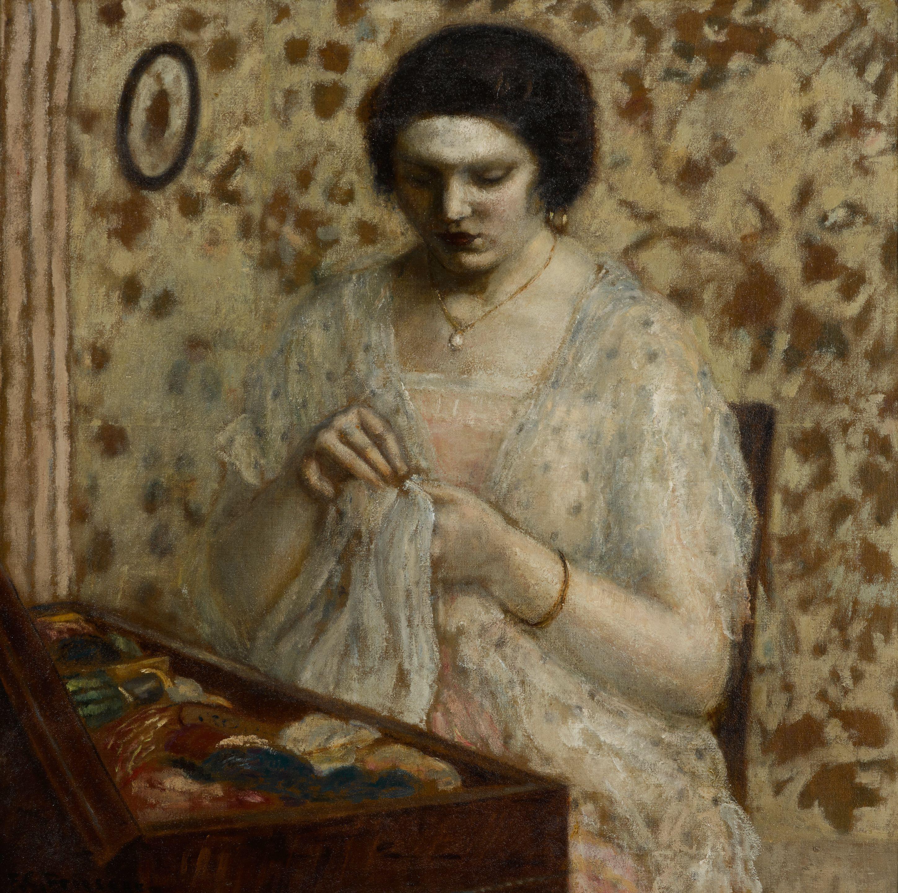 Frederick Carl Frieseke - Embroidery