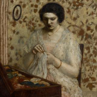 Frederick Carl Frieseke - Embroidery