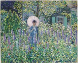 Frederick Carl Frieseke - Foxgloves