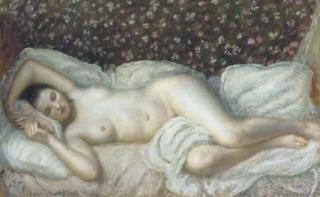 Frederick Carl Frieseke - Nude