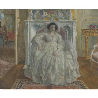 Frederick Carl Frieseke - Old Fashioned Gown