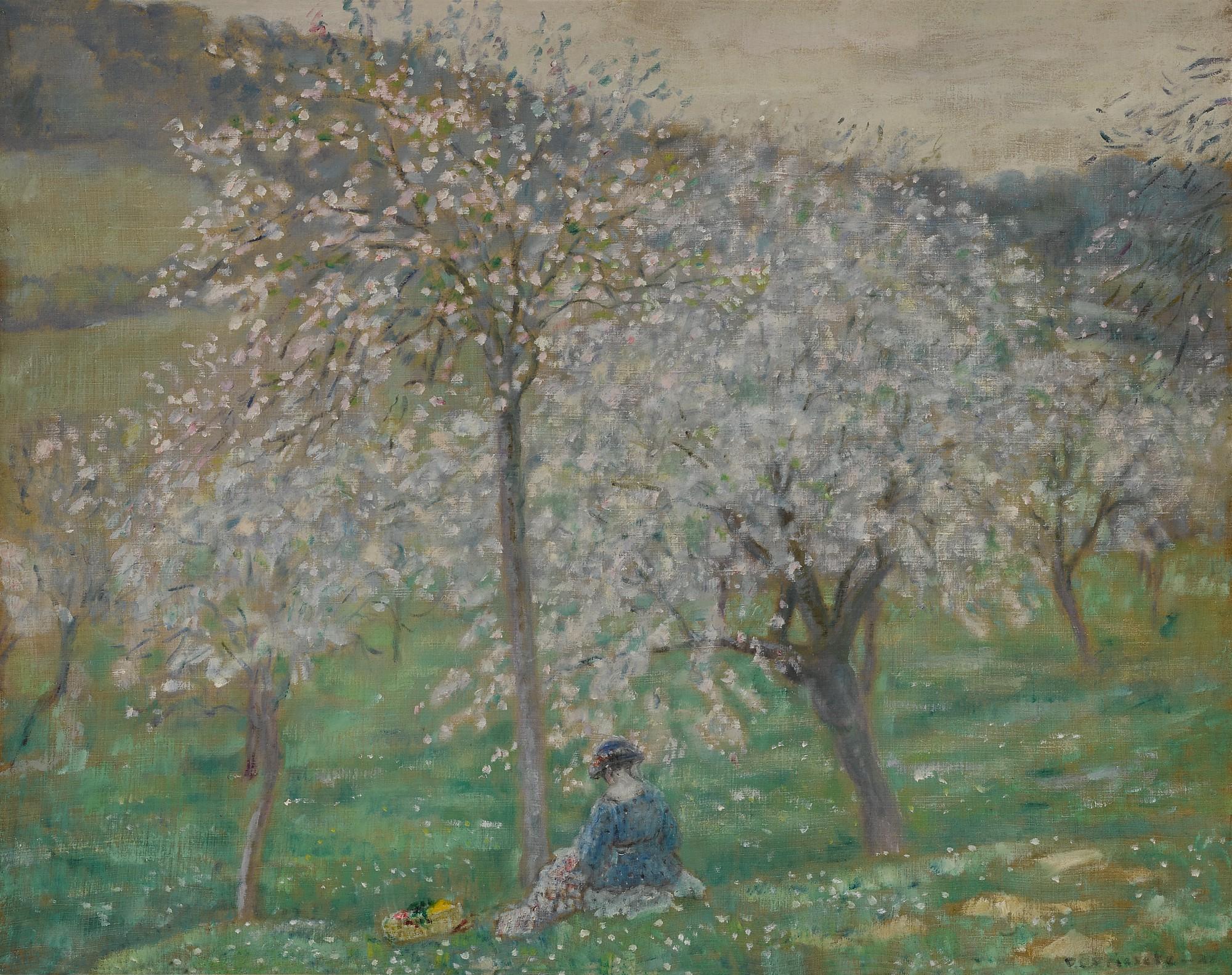 Frederick Carl Frieseke - Spring Blossoms