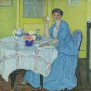 Frederick Carl Frieseke - The Breakfast Room