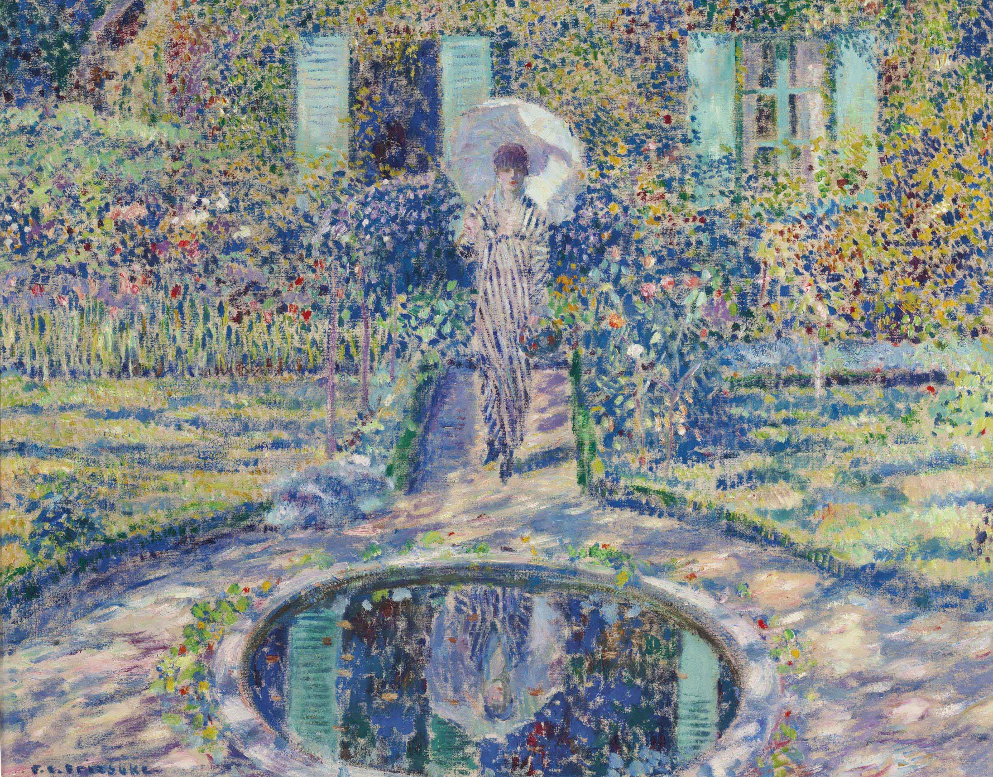 Frederick Carl Frieseke - The Garden