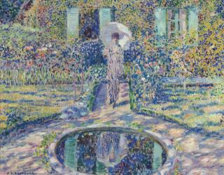 Frederick Carl Frieseke - The Garden