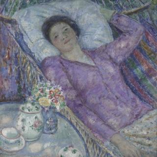 Frederick Carl Frieseke - The Hammock