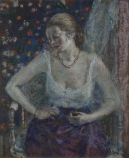 Frederick Carl Frieseke - Woman Dressing