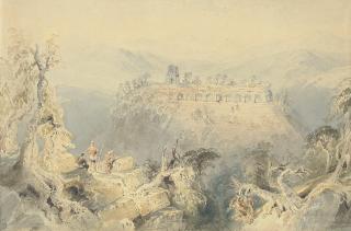 Frederick Catherwood - The Palacio, Chiapas, Mexico