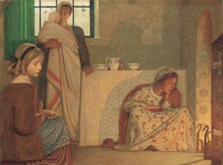 Frederick Cayley Robinson - A Winter\'s Evening