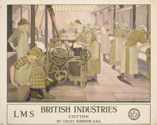 Frederick Cayley Robinson - British Industries, Cotton