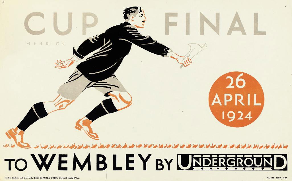 Frederick Charles Herrick - Cup Final, Wembley