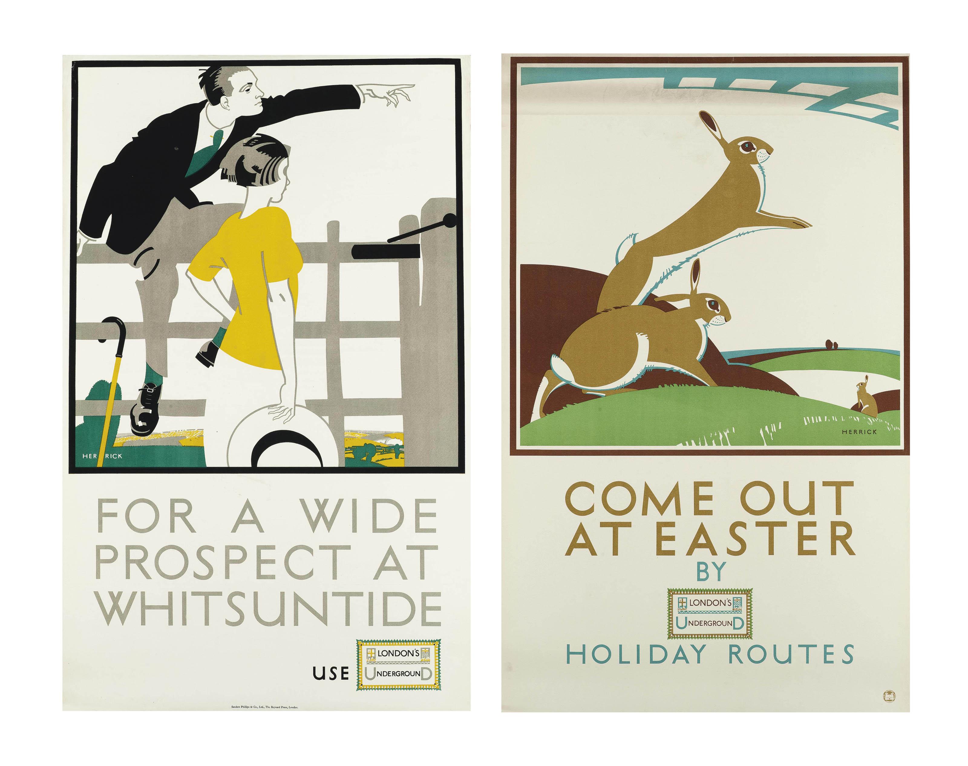 Frederick Charles Herrick - \'For A Wide Prospect At Whitsuntide\' & \'Come Out At Easter\'