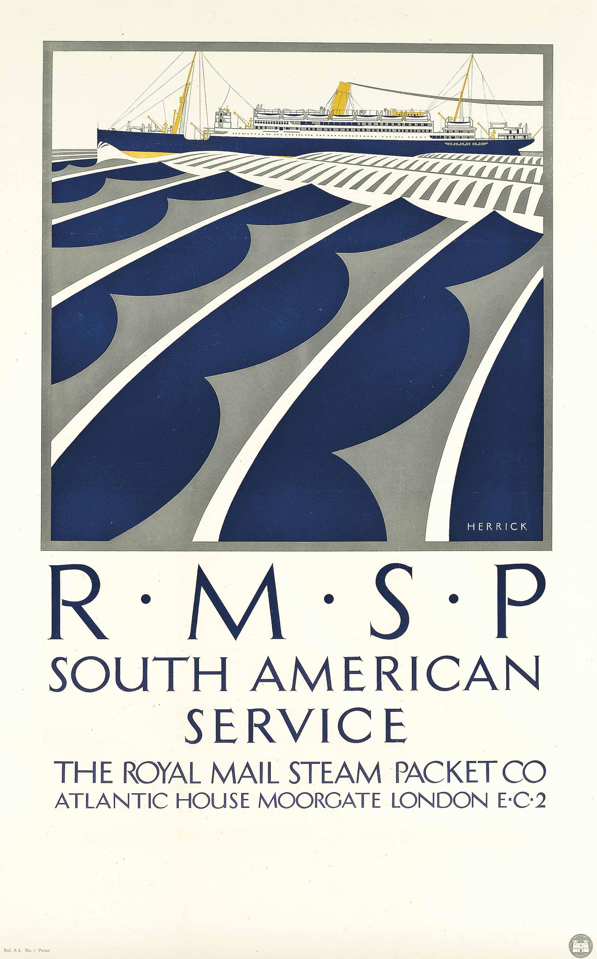 Frederick Charles Herrick - R.M.S.P South American Service