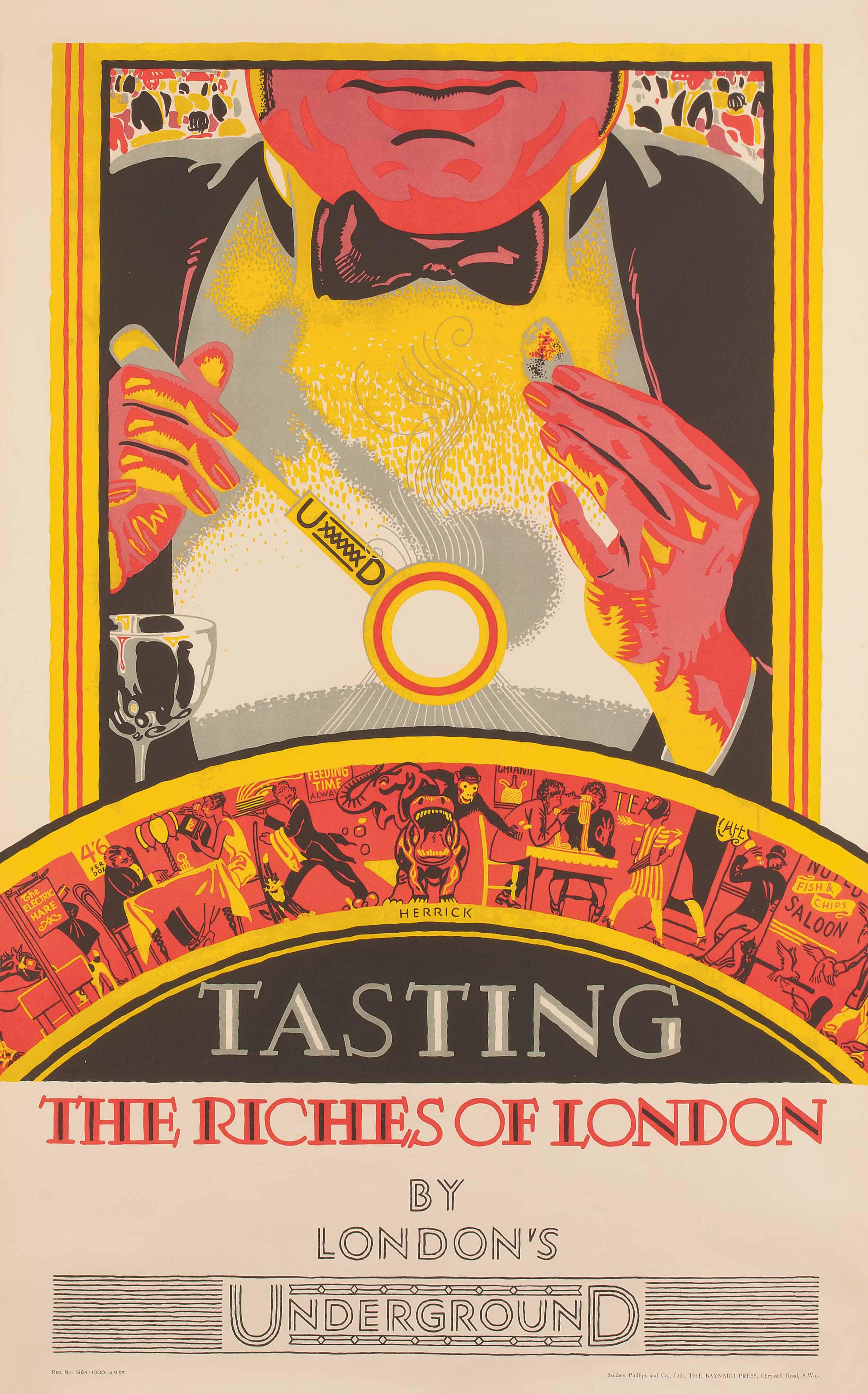 Frederick Charles Herrick - Tasting The Riches of London