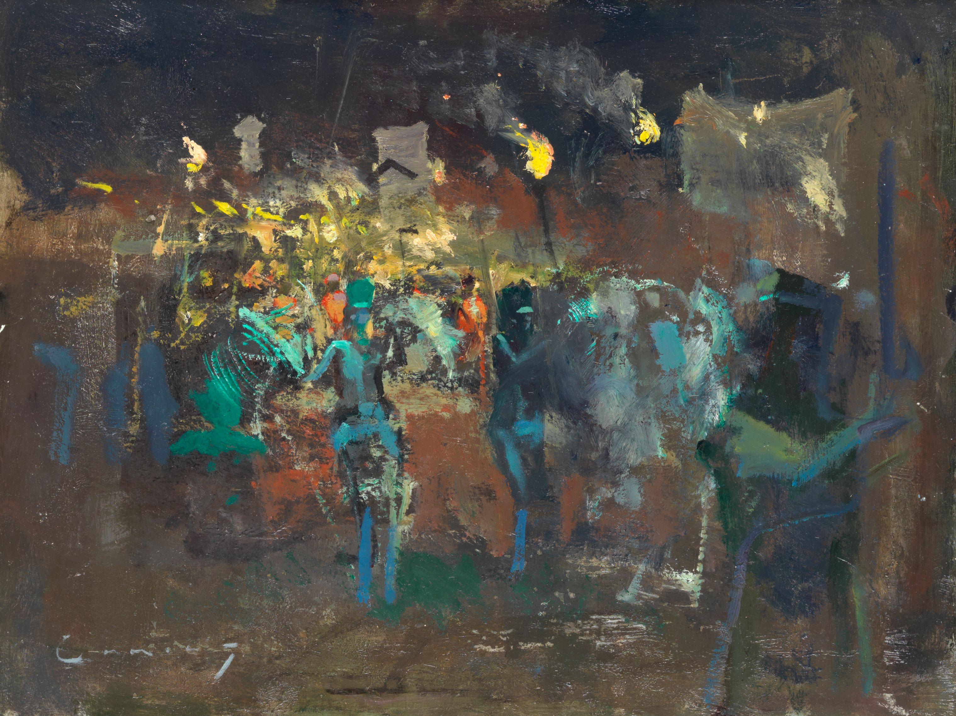 Frederick Cuming R.A., N.E.A.C. - Battle Bonfire