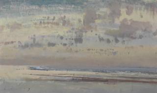 Frederick Cuming R.A., N.E.A.C. - February Beach