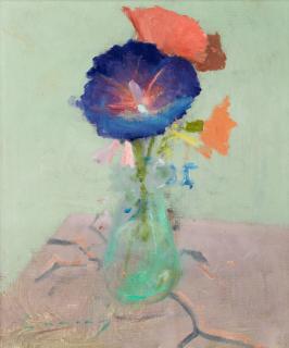 Frederick Cuming R.A., N.E.A.C. - Flowers in a Vase