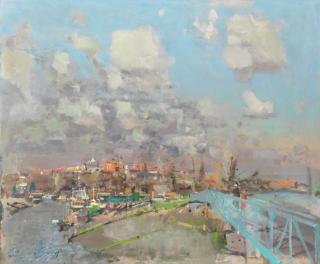 Frederick Cuming R.A., N.E.A.C. - Rye Harbour