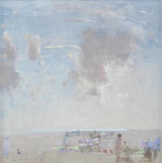 Frederick Cuming R.A., N.E.A.C. - September Beach