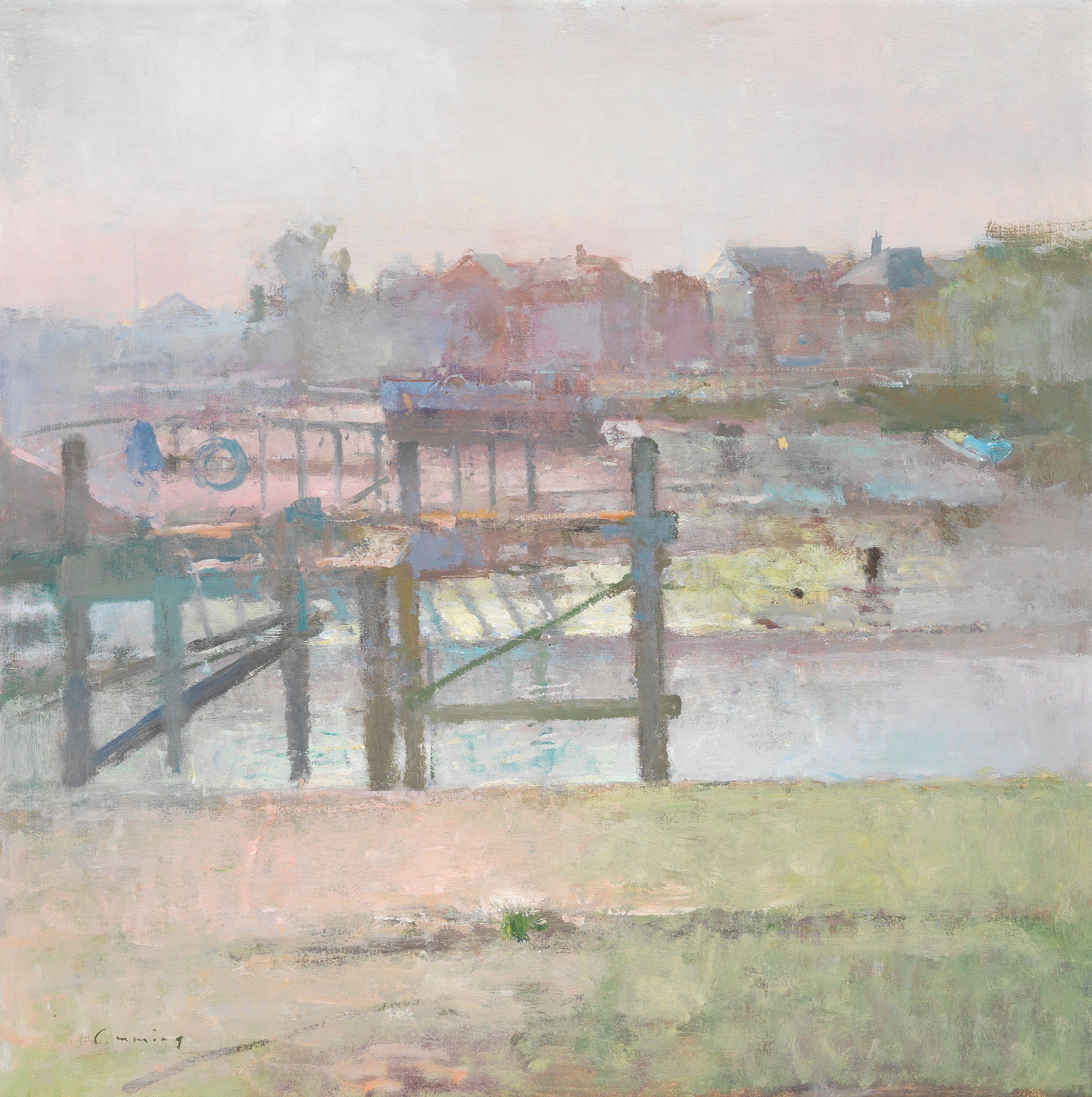 Frederick Cuming R.A., N.E.A.C. - The Paddle Boat, Rye Harbour