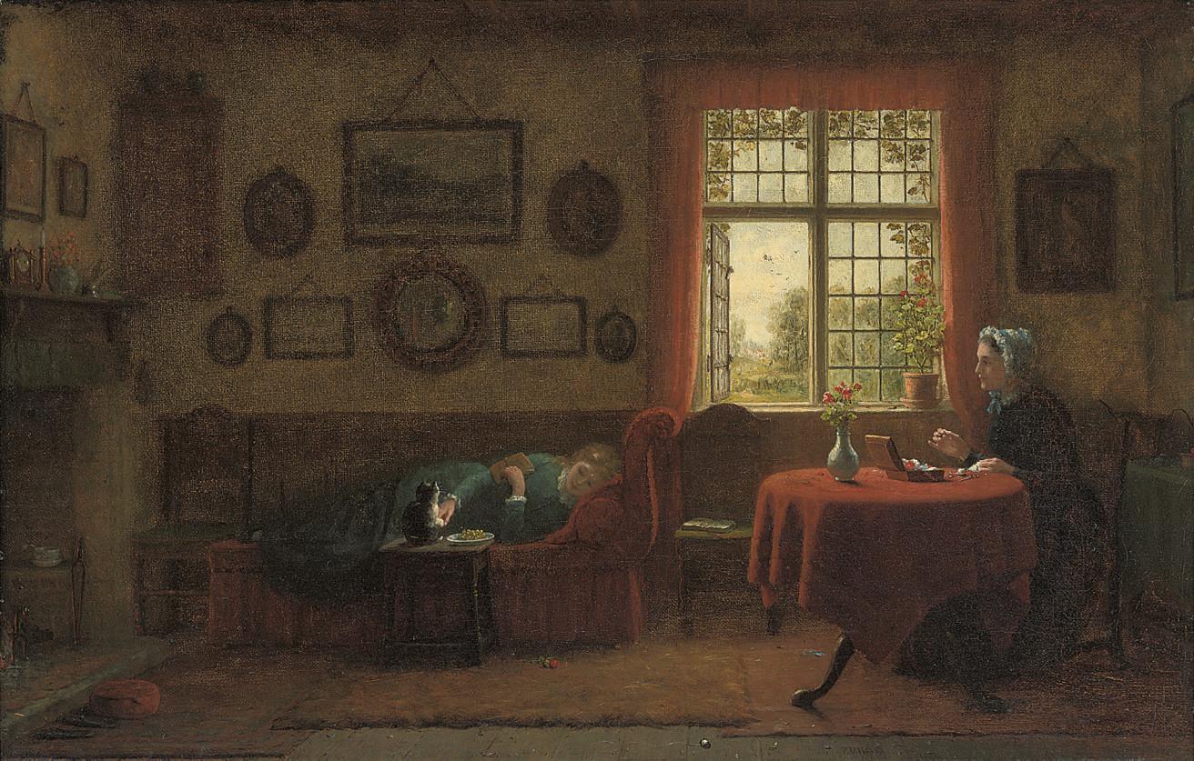 Frederick Daniel Hardy - Afternoon repose