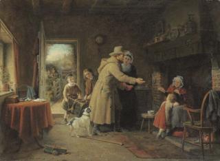 Frederick Daniel Hardy - The Gladdened Hearth