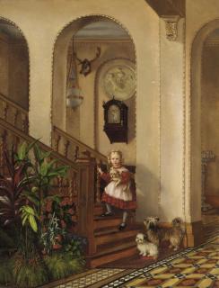 Frederick Daniel Hardy - The staircase