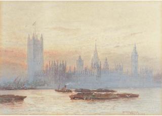 Frederick Edward Joseph Goff - The Houses of Parliament, Westminster