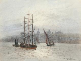 Frederick Edward Joseph Goff - Westminster; and Off Greenwich (illustrated)