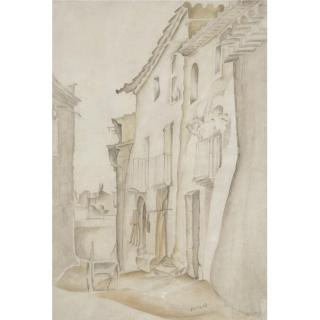 Frederick Etchells - A Street Scene