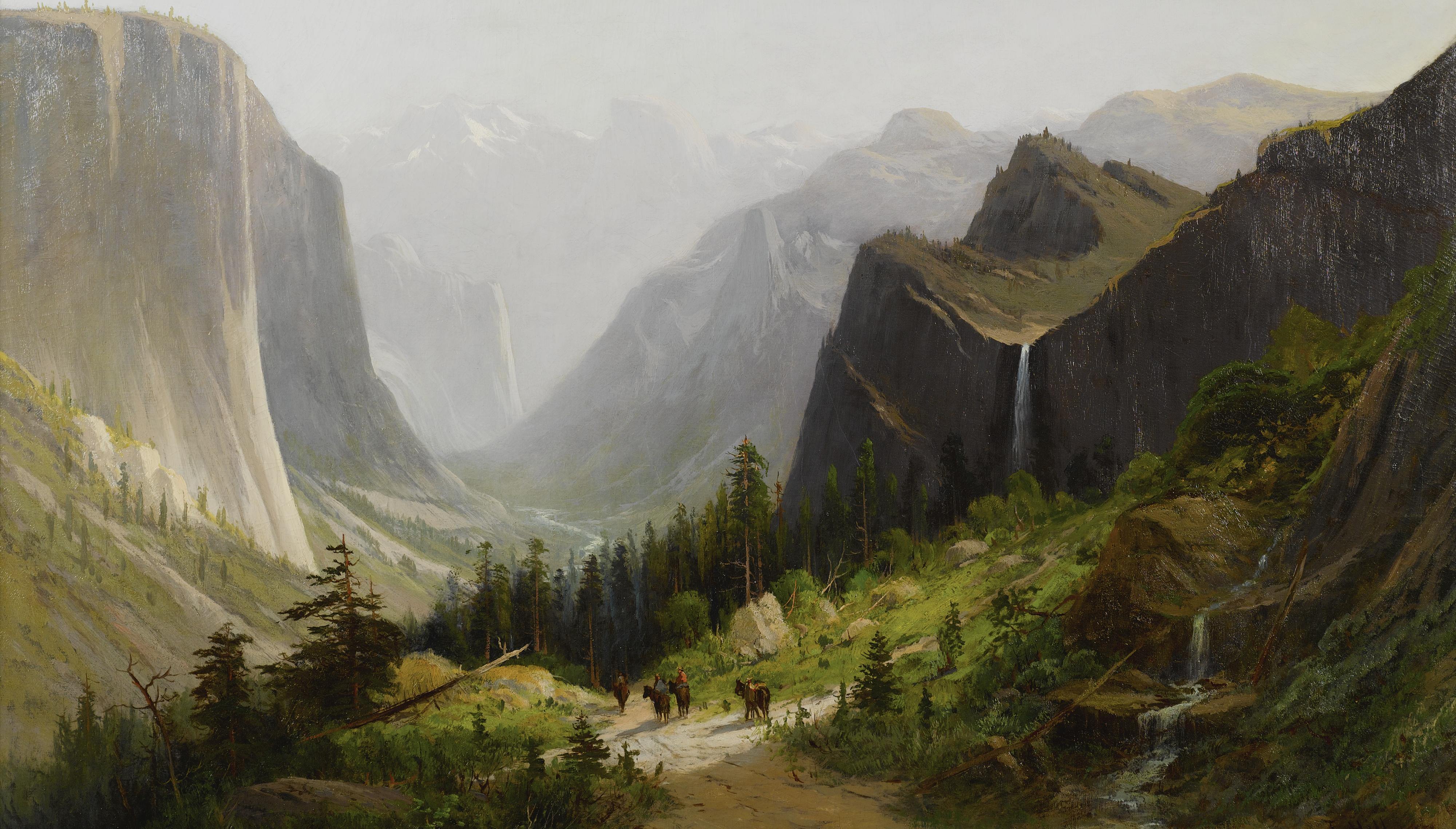 Frederick Ferdinand Schafer - Yosemite Valley, California From Artist\'S Point