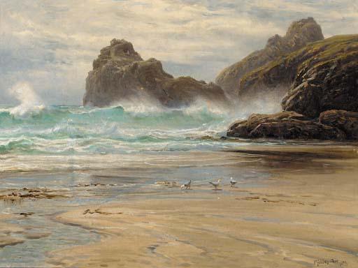 Frederick Golden Short - A Cornish cove