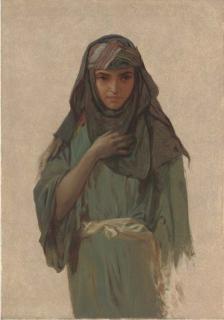 Frederick Goodall, R.A. - A Young Bedouin