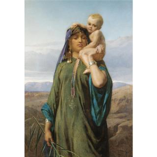 Frederick Goodall, R.A. - Mother And Child
