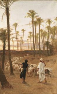Frederick Goodall, R.A. - The Palm Grove