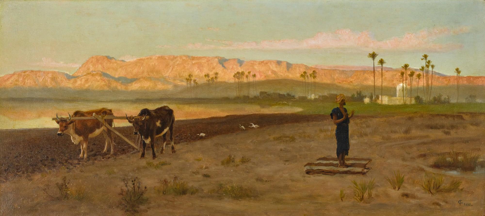 Frederick Goodall, R.A. - Time For Prayer