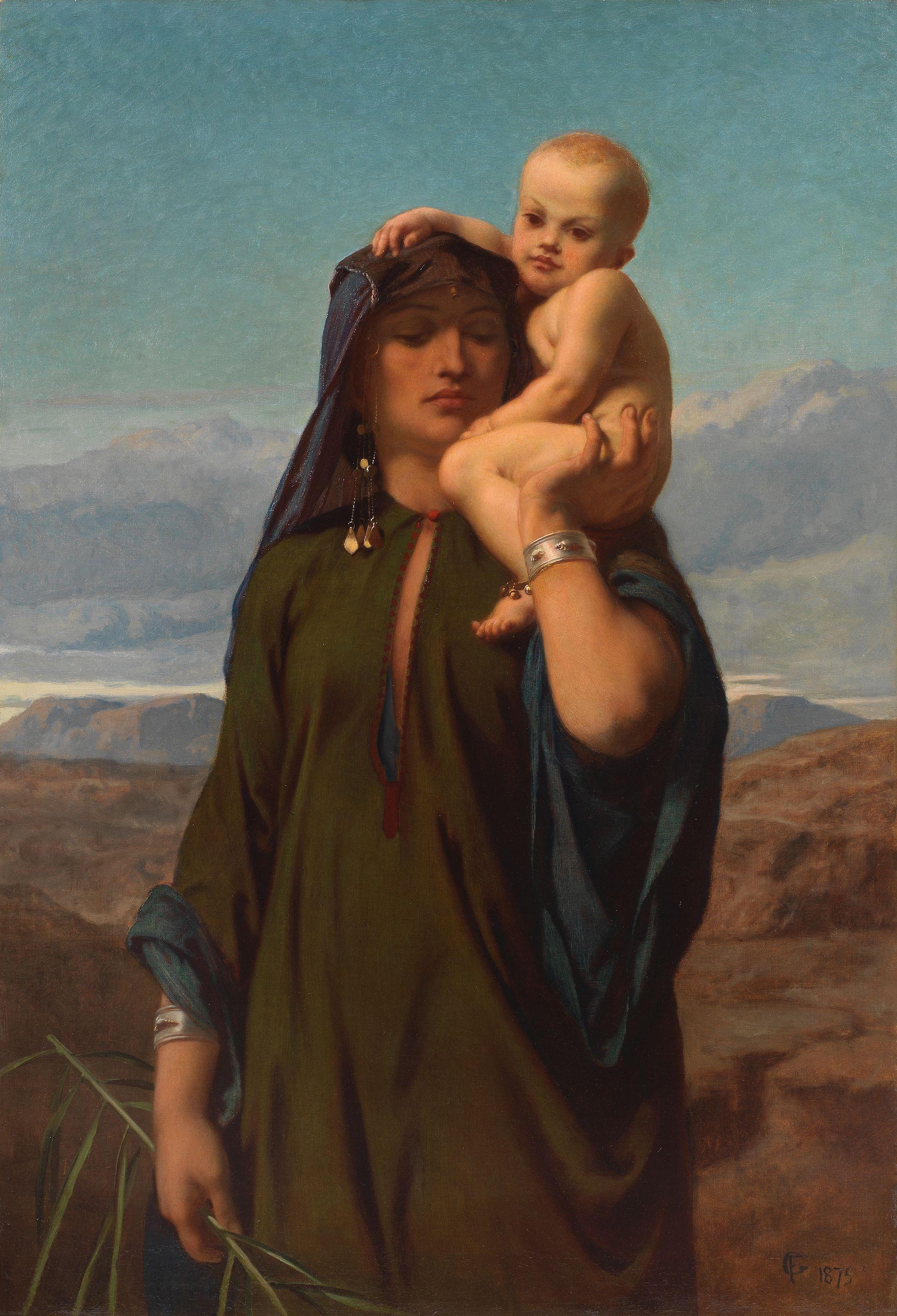 Frederick Goodall, RA - The Palm Offering