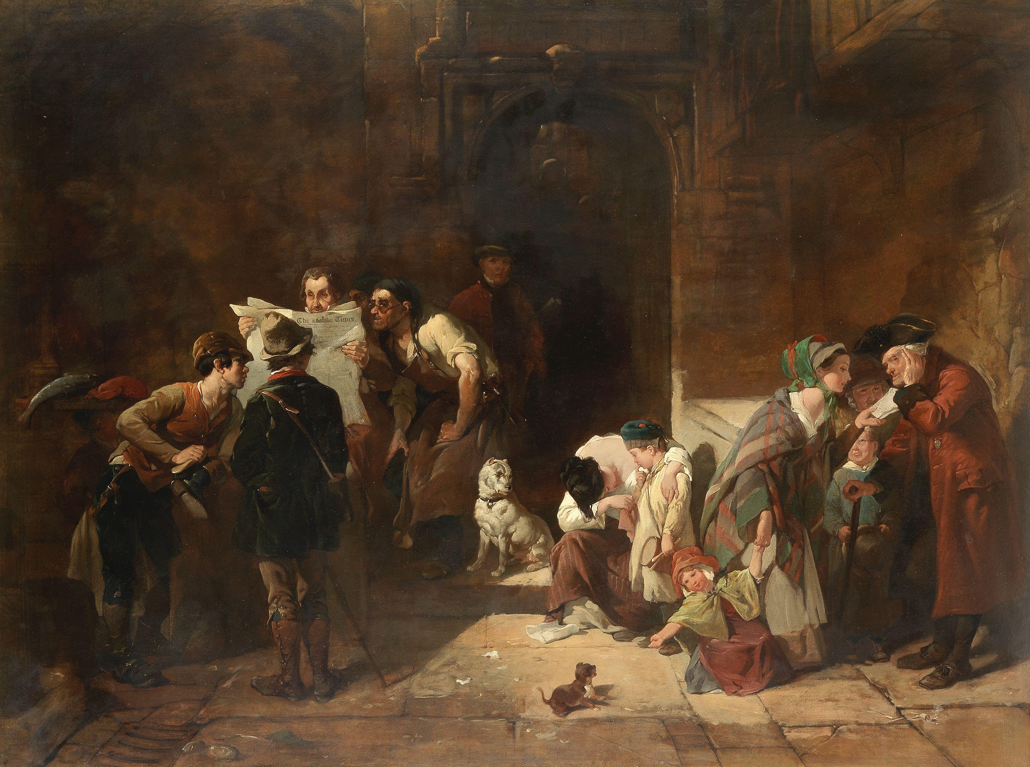 Frederick Goodall, RA - The post office